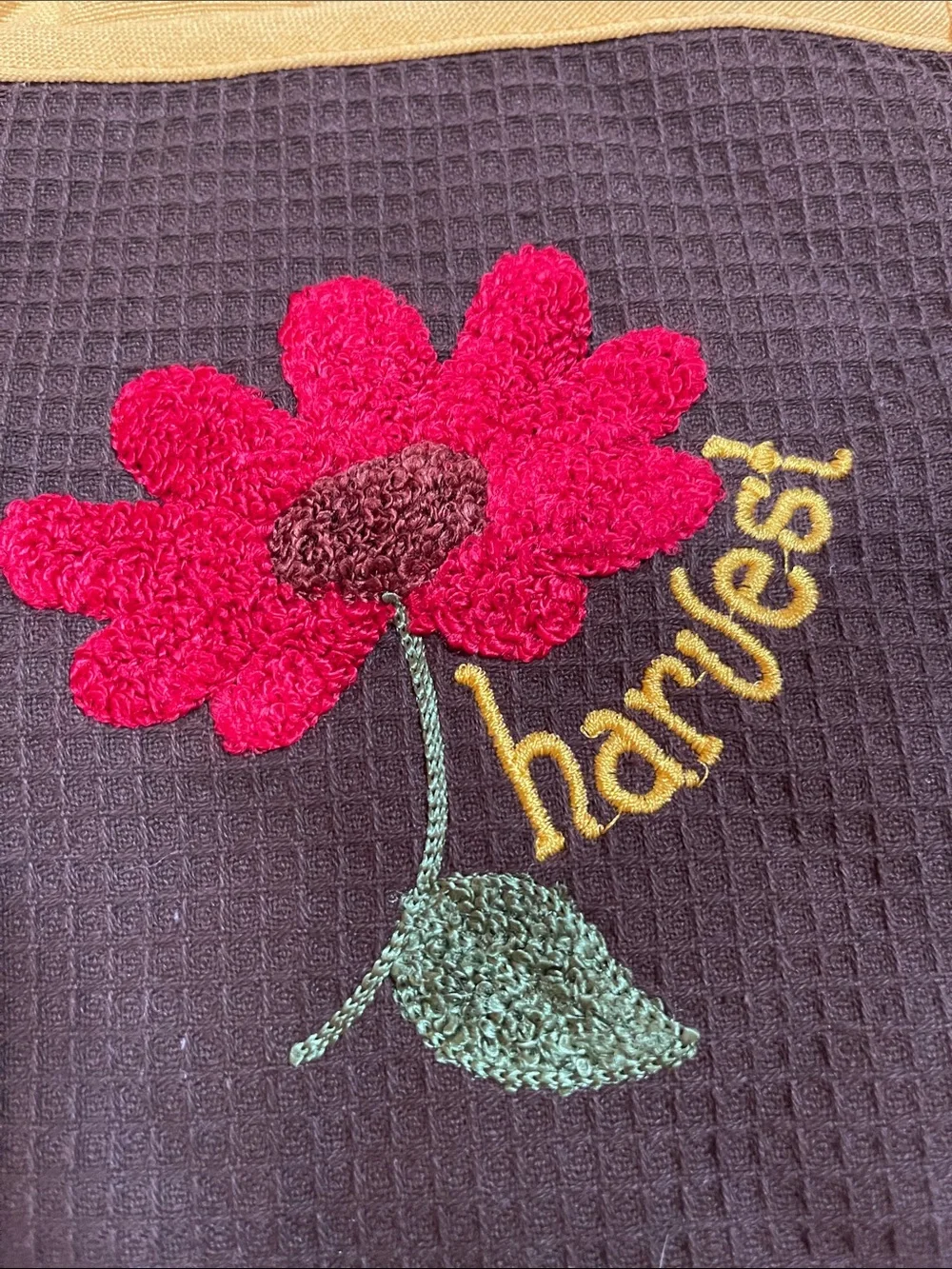 Farmhouse pot holder hot pads Harvest & Blessings Floral- Set of 2
